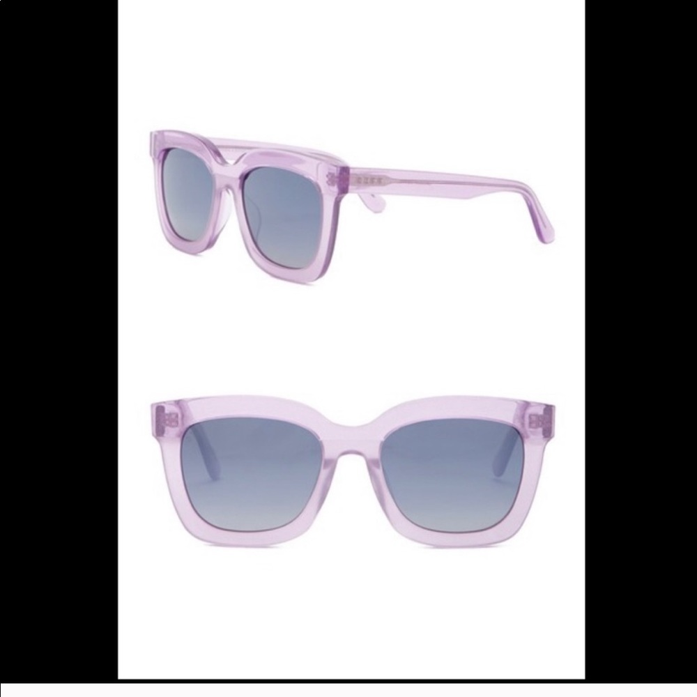 Diff Carson Polarized Glitter Purple Sunglasses
